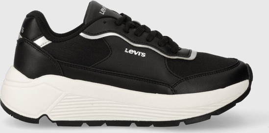 Buty sportowe Levis sznurowane z płaską podeszwą