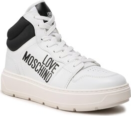 Buty sportowe Love Moschino sznurowane w sportowym stylu na platformie