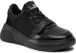 Buty sportowe Love Moschino w sportowym stylu z płaską podeszwą sznurowane