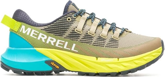 Buty sportowe Merrell sznurowane z płaską podeszwą w sportowym stylu