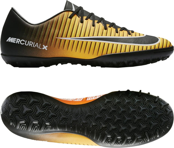 Buty sportowe Nike Football mercurial sznurowane w sportowym stylu