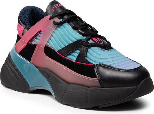 Buty sportowe Pinko w sportowym stylu sznurowane