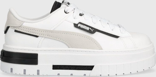 Buty sportowe Puma na platformie w sportowym stylu sznurowane