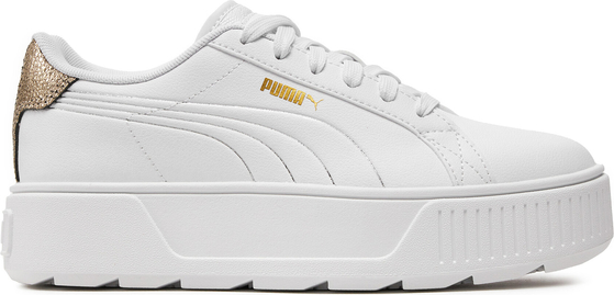Buty sportowe Puma sznurowane na platformie w sportowym stylu
