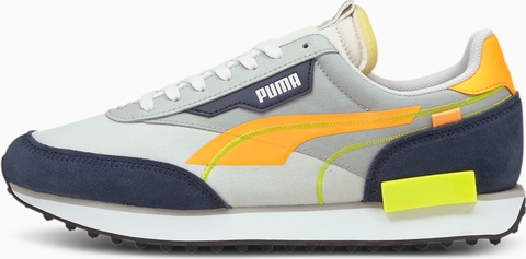 Buty sportowe Puma z zamszu z płaską podeszwą sznurowane