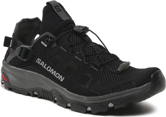 Buty sportowe Salomon sznurowane w sportowym stylu