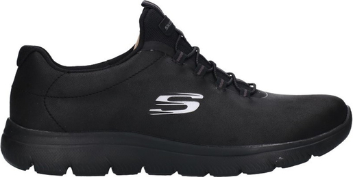 Buty sportowe Skechers sznurowane z płaską podeszwą