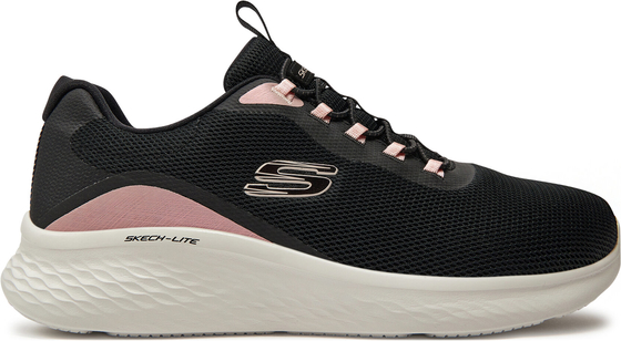 Buty sportowe Skechers w sportowym stylu sznurowane z płaską podeszwą