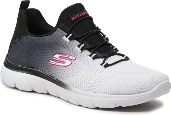 Buty sportowe Skechers w sportowym stylu z płaską podeszwą