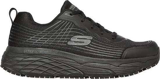 Buty sportowe Skechers w sportowym stylu z tkaniny sznurowane