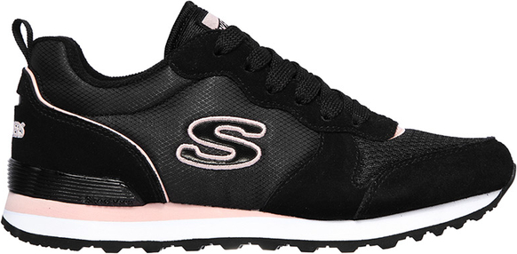 Buty sportowe Skechers w sportowym stylu z zamszu sznurowane
