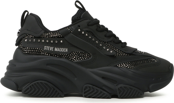 Buty sportowe Steve Madden sznurowane na platformie w sportowym stylu