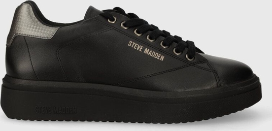 Buty sportowe Steve Madden sznurowane w sportowym stylu ze skóry