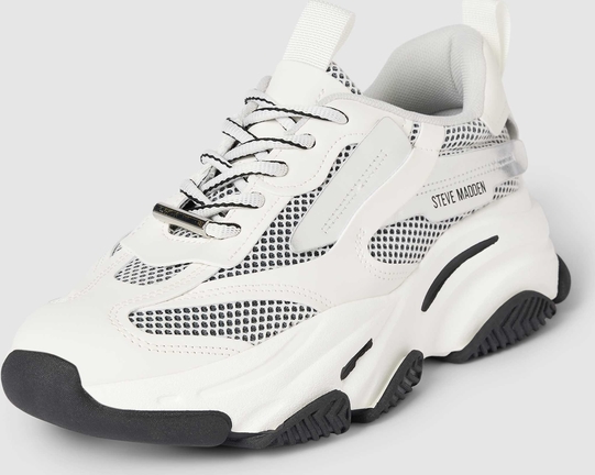 Buty sportowe Steve Madden w sportowym stylu sznurowane na platformie