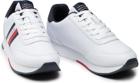 Buty sportowe Tommy Hilfiger w sportowym stylu sznurowane