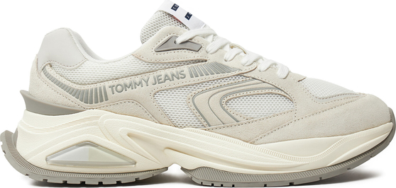 Buty sportowe Tommy Jeans w sportowym stylu sznurowane