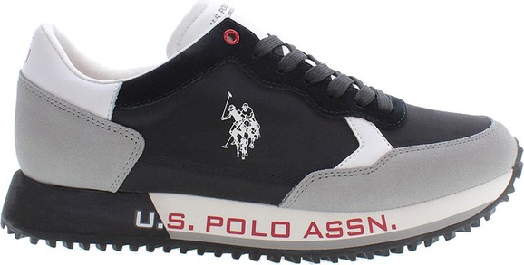 Buty sportowe U.S. Polo z zamszu sznurowane
