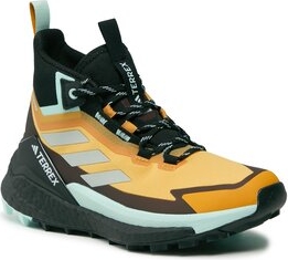 Buty trekkingowe Adidas z goretexu z płaską podeszwą