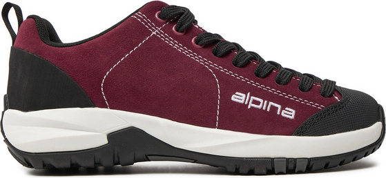Buty trekkingowe Alpina sznurowane z płaską podeszwą