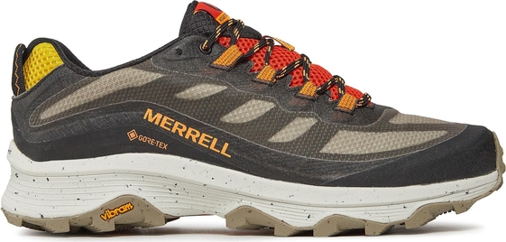 Buty trekkingowe Merrell z goretexu sznurowane
