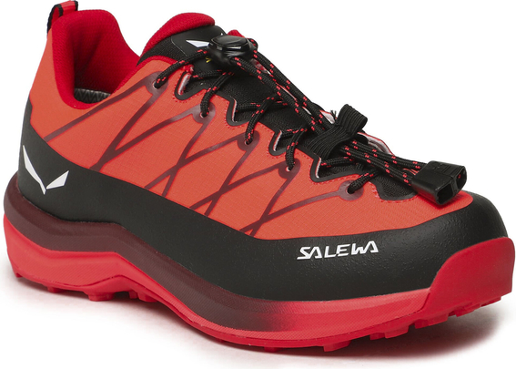 Buty trekkingowe Salewa z płaską podeszwą sznurowane