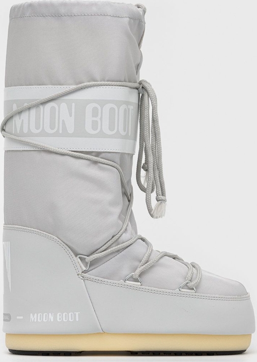 Buty zimowe Moon Boot w stylu casual sznurowane