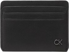 Calvin Klein Etui na karty kredytowe Ck Clean Pq Cardholder 6Cc K50K510288 Czarny