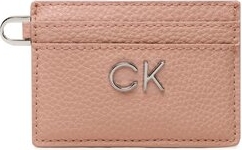 Calvin Klein Etui na karty kredytowe Re-Lock Cardholder Pbl K60K610671 Różowy