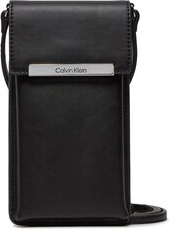 Calvin Klein Etui na telefon Ck Linear Phone Crossbody K60K612192 Czarny