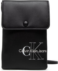 Calvin Klein Etui na telefon Sculpted Phone Xbody Two Tone K60K609350 Czarny