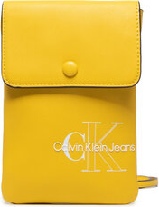 Calvin Klein Etui na telefon Sculpted Phone Xbody Two Tone K60K609350 Żółty