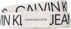 Calvin Klein Jeans Pasek Dziecięcy Logo Ck Belt IU0IU00316 Biały