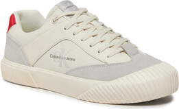 Calvin Klein Jeans Sneakersy Skater Vulc Low Mix Mg Btw YM0YM00916 Beżowy
