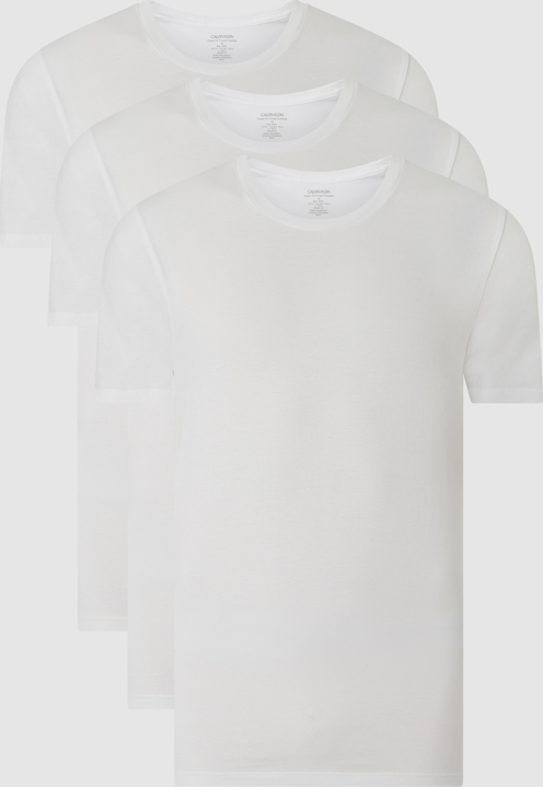 Calvin Klein Underwear T-shirt z dodatkiem streczu w zestawie 3 szt.