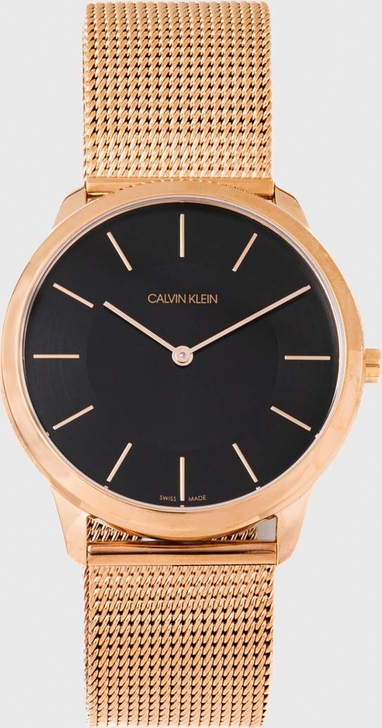Calvin Klein zegarek męski kolor złoty