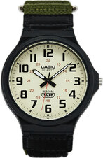 Casio Zegarek Timeless MW-240B-3BVEF Czarny