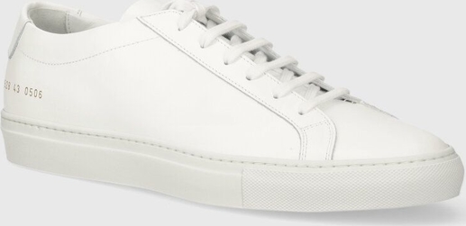 Common Projects sneakersy skórzane Original Achilles Low kolor biały 1528
