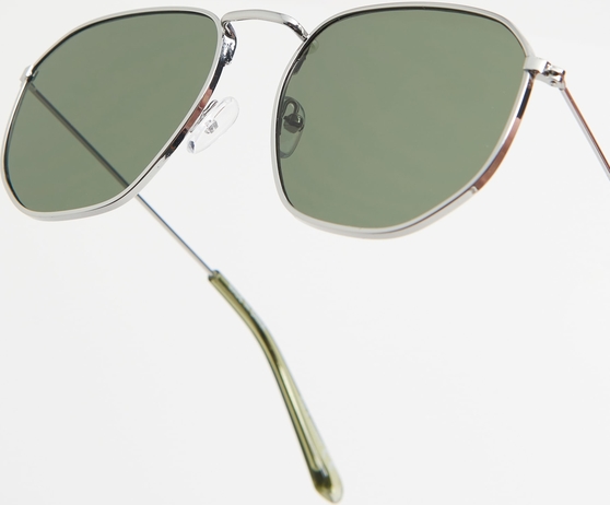 Cropp - Okulary przeciwsłoneczne typu aviator - srebrny