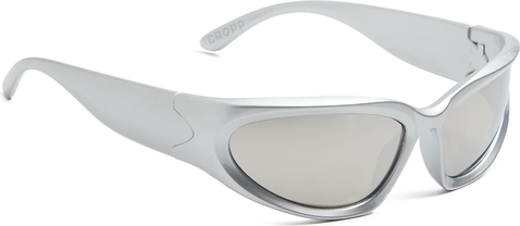 Cropp - Srebrne okulary przeciwsłoneczne - srebrny