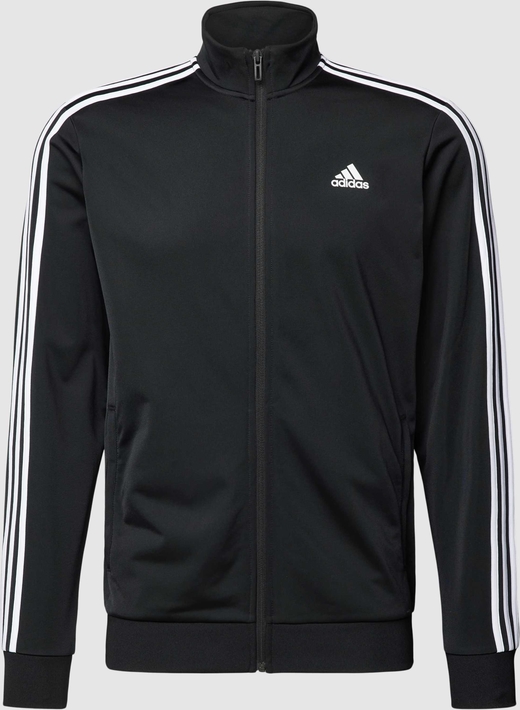 Czarna bluza Adidas Sportswear w sportowym stylu z nadrukiem