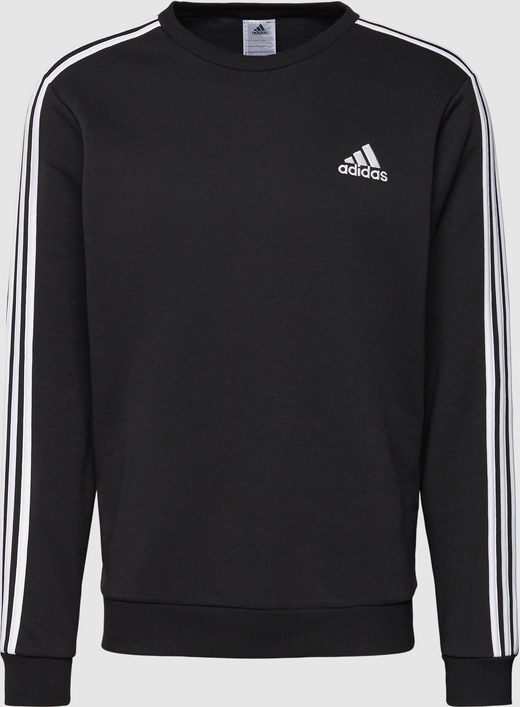 Czarna bluza Adidas Sportswear z bawełny
