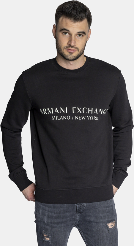 Czarna bluza Armani Exchange