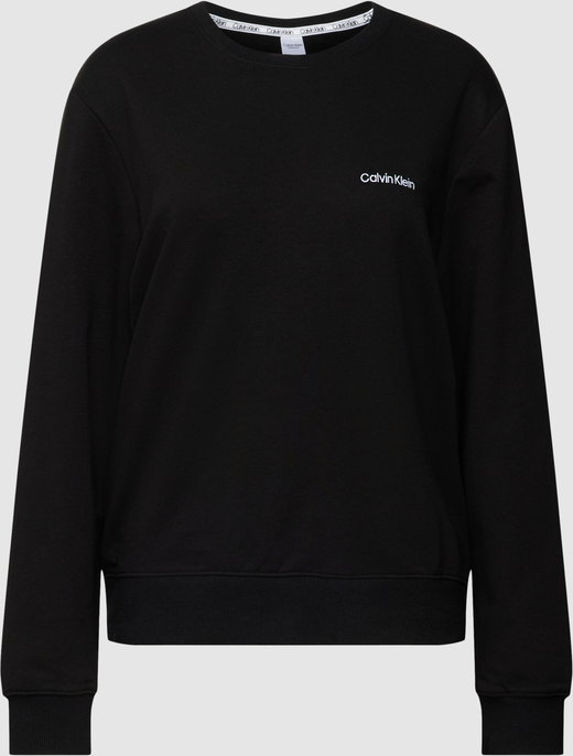 Czarna bluza Calvin Klein Underwear z bawełny w stylu casual