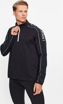 Czarna bluza Calvin Klein w sportowym stylu