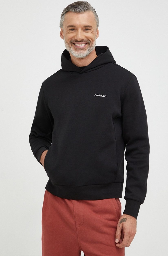 Czarna bluza Calvin Klein w stylu casual