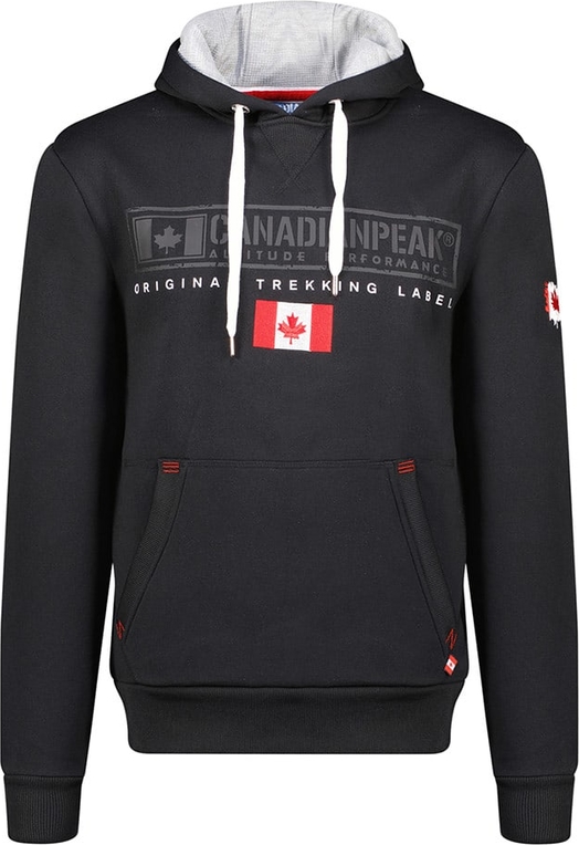Czarna bluza Canadian Peak w młodzieżowym stylu