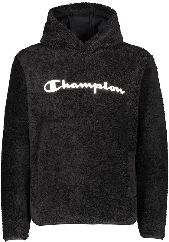 Czarna bluza Champion z bawełny w młodzieżowym stylu