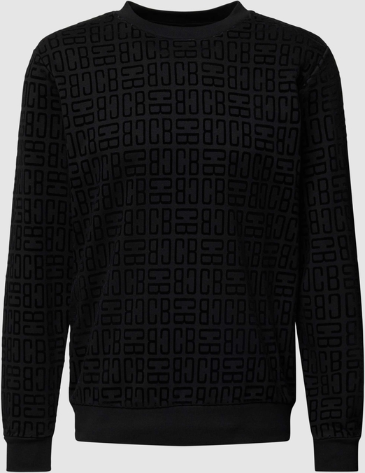 Czarna bluza Christian Berg w stylu casual z bawełny