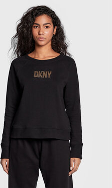 Czarna bluza DKNY w sportowym stylu