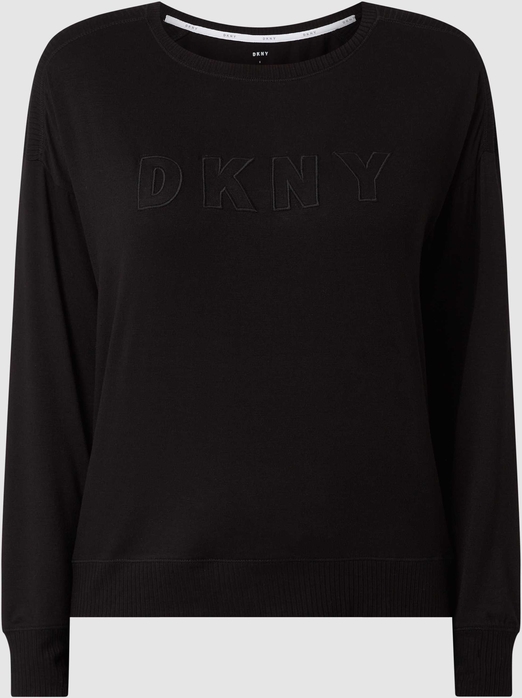 Czarna bluza DKNY w stylu casual